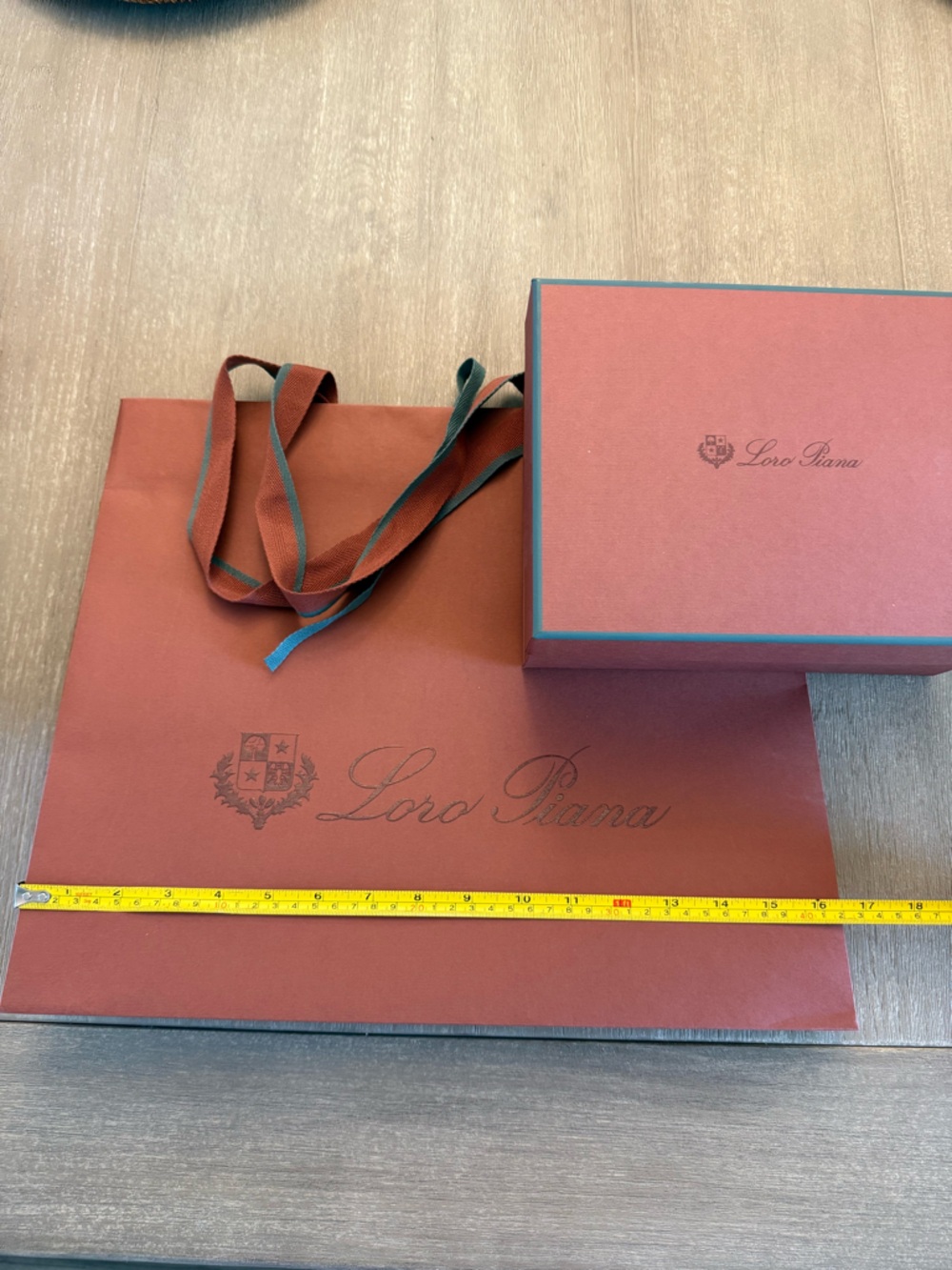 Loro Piana paper bag (box not included)